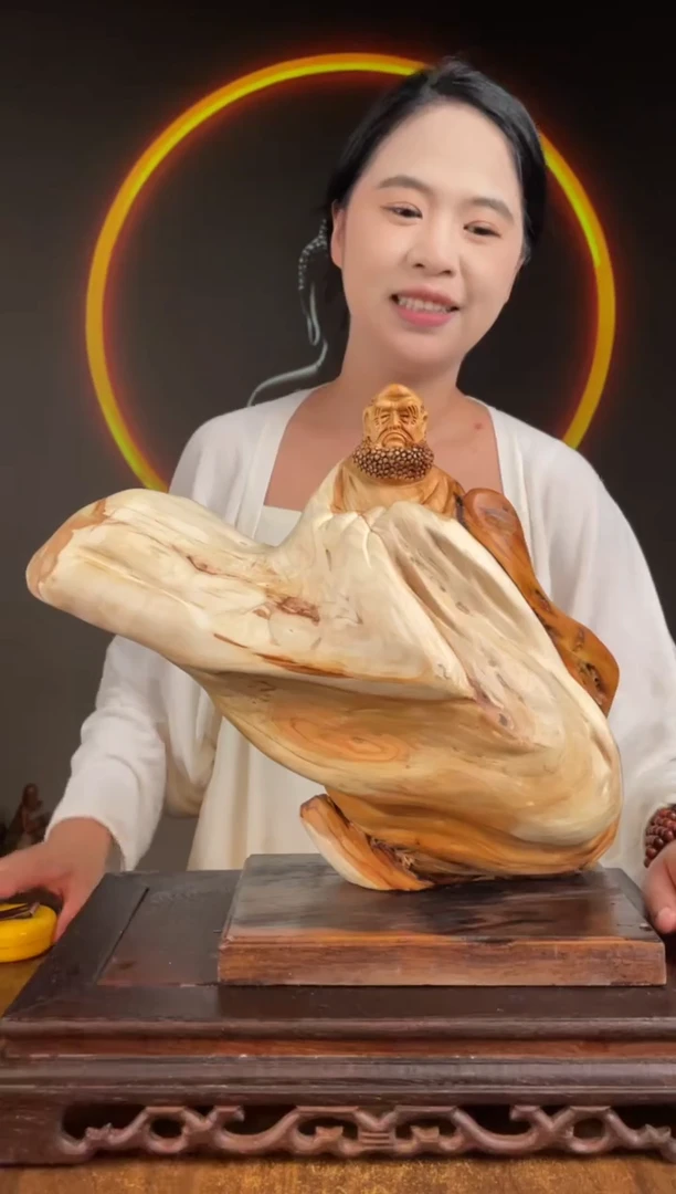 柏木（崖柏）手工摆件,先抢先得! 编号:193