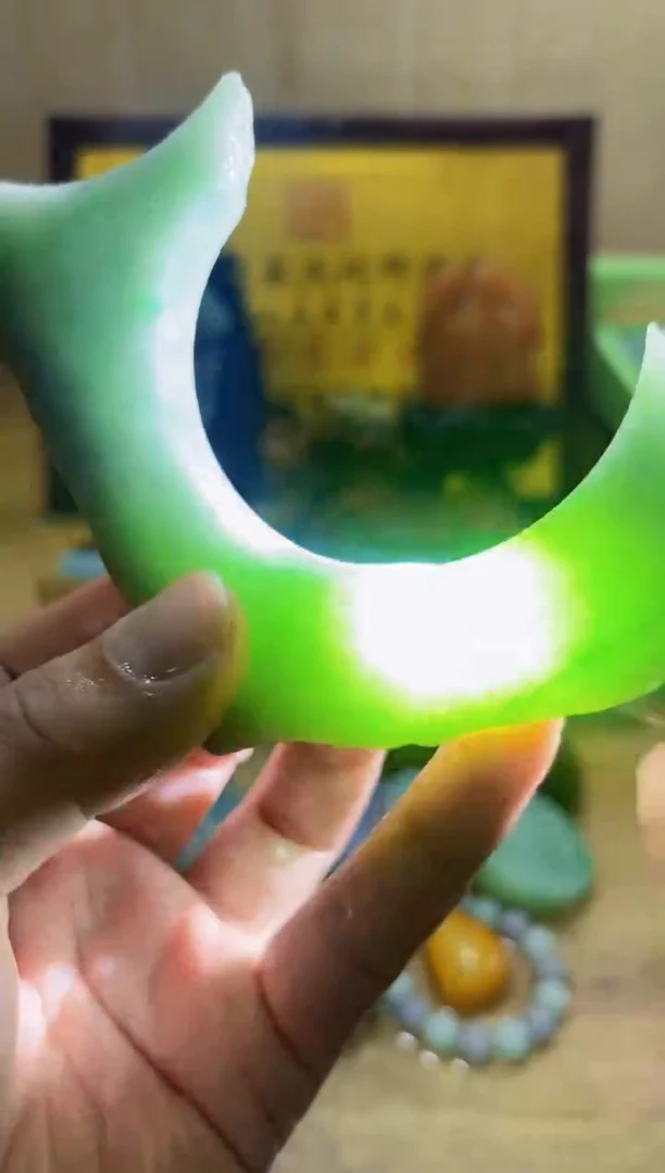 未镶嵌挂件翡翠A货常璀6244