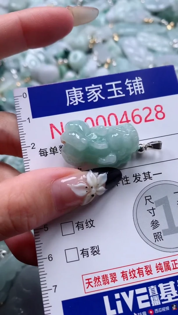 颈饰未镶嵌翡翠4628