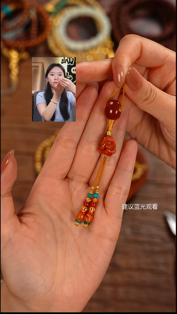 未镶嵌1南红玛瑙❀**❀屾山出品
