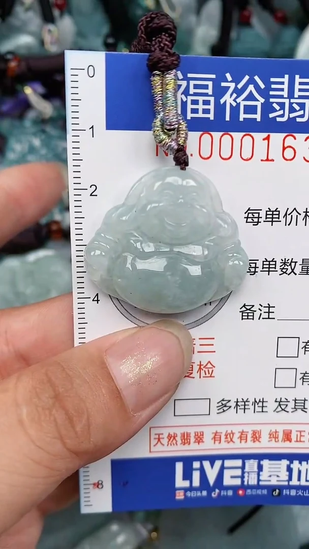 翡翠未镶嵌颈饰...0001637