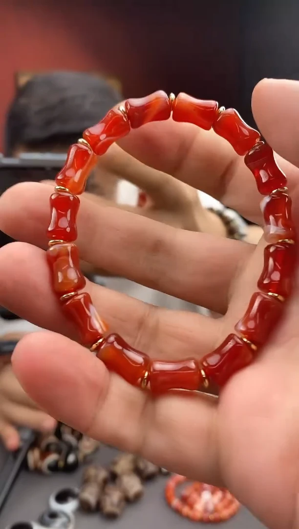 未镶嵌颈饰玛瑙/玉髓多样性发-0721-15