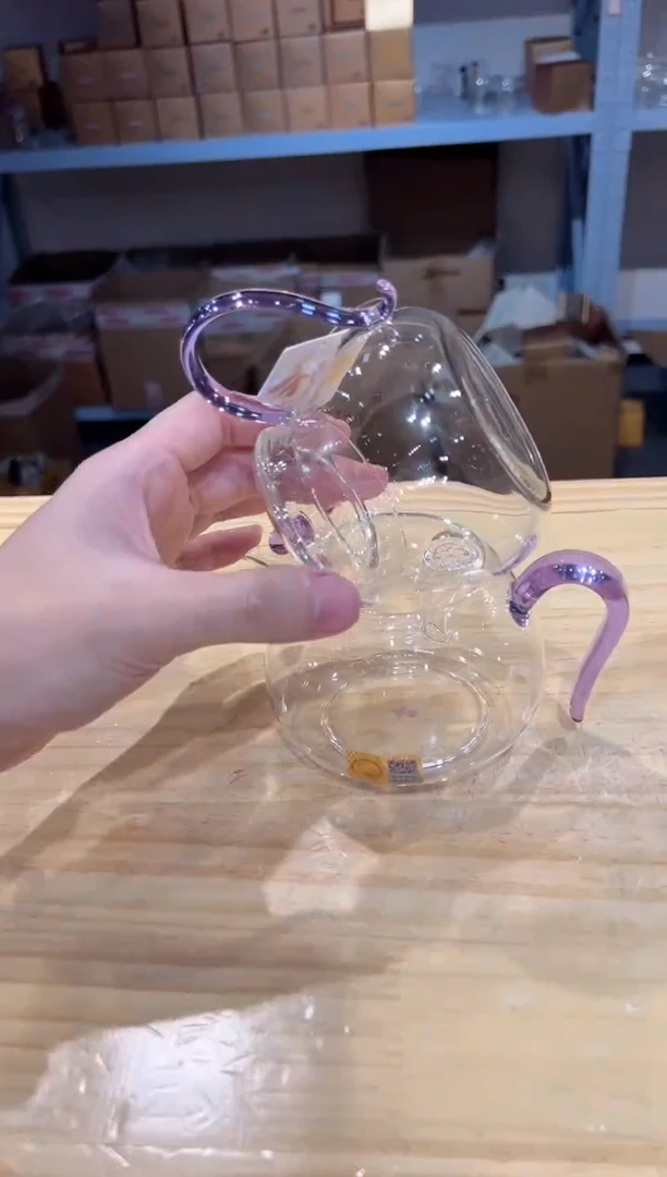 禾器-青云壶-浅紫色+淡然浅紫+清尚杯浅紫2只