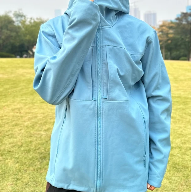 幻靓风【台州冲锋衣】软壳加绒压胶GAMA外套mx防风休闲男女同款春秋