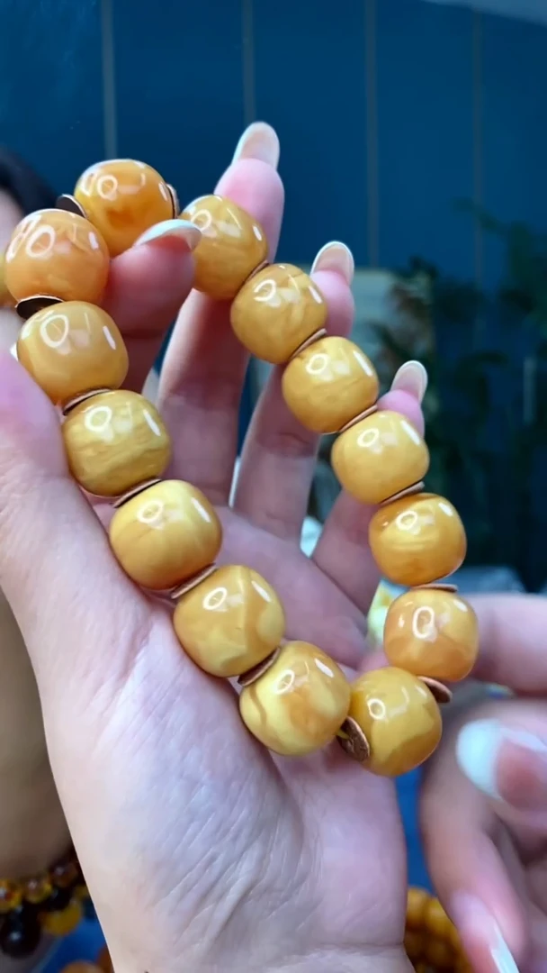 裸石琥珀未镶嵌12/25多样性发其一40