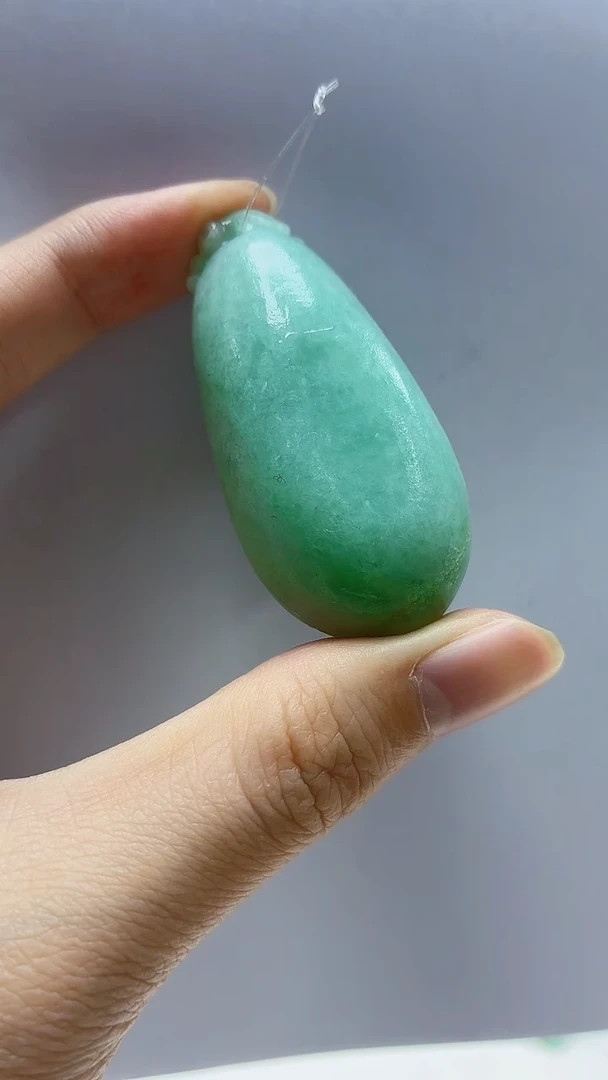 未镶嵌定制翡翠4688zm-毛货挂件瓜70