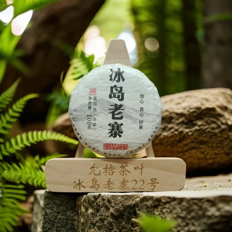 YUNRONG/允榕正宗冰岛老寨 24年头春传承品质 普洱茶（生茶）100克