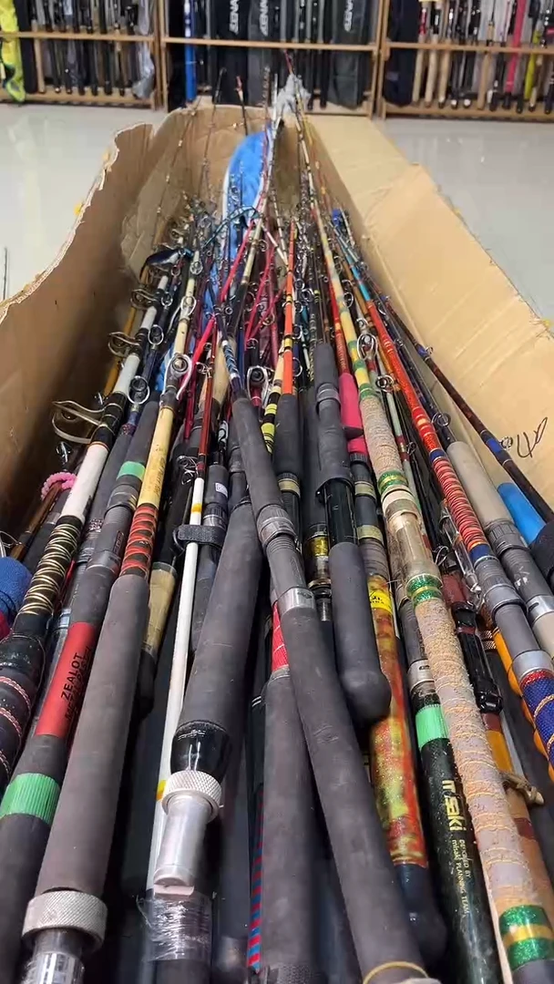 S****家中古鱼竿，实物以直播间为准