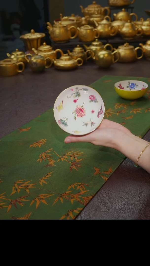 茶杯紫砂【宜景窑天水碧系列】杯子