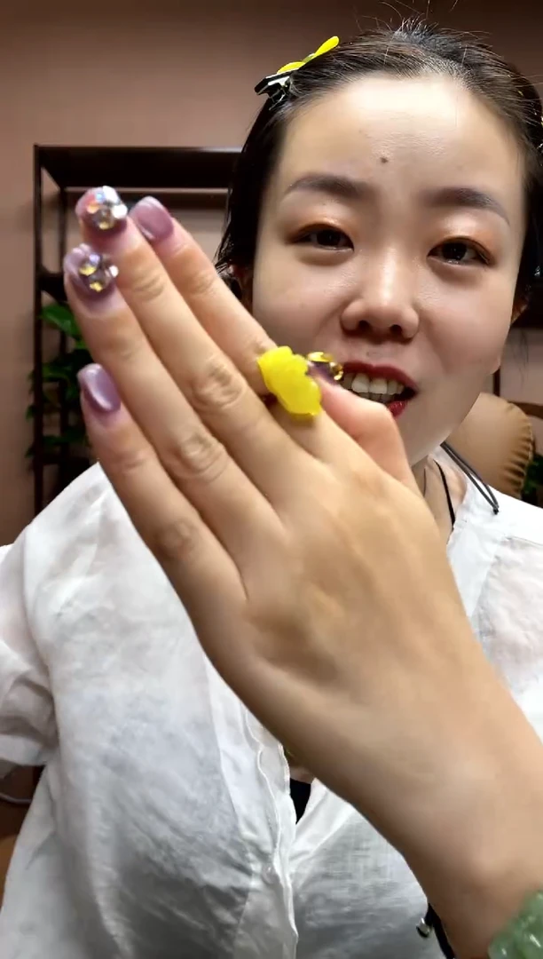 岫玉未镶嵌戒指多样性发货其中发一