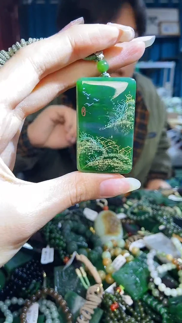 未镶嵌和田玉挂件1