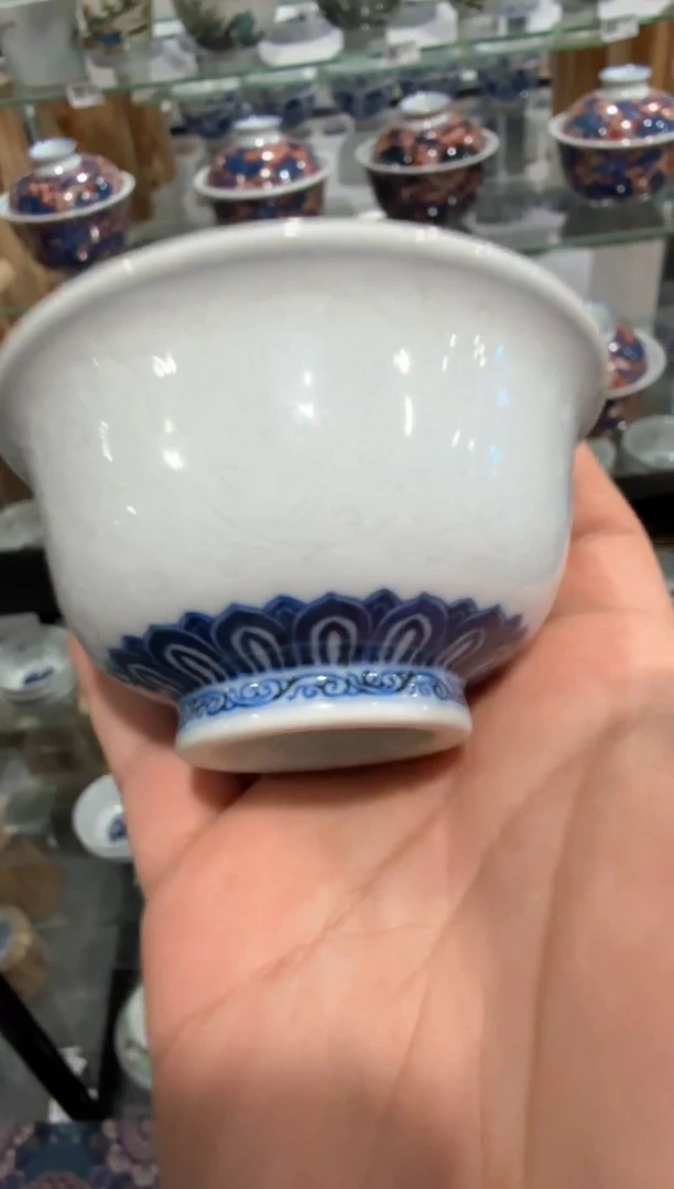 快雪时晴暗刻缠枝纹小压@@kxsq123