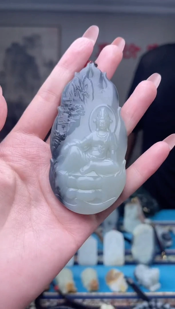 未镶嵌和田玉挂件1