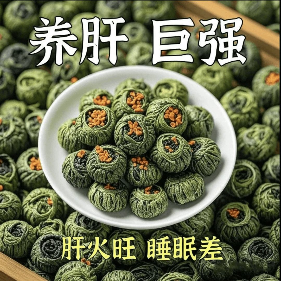 尿黄屁多口苦口臭指甲竖纹办公室肝火旺盛喝酒熬夜泡水肝养生茶包