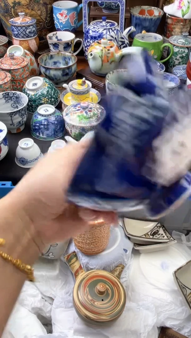 瓷片55号六六工艺品瓷器