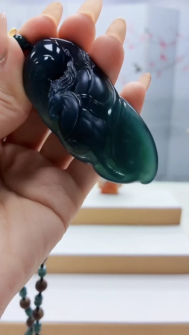 未镶嵌定制翡翠3099ty-毛货挂件108