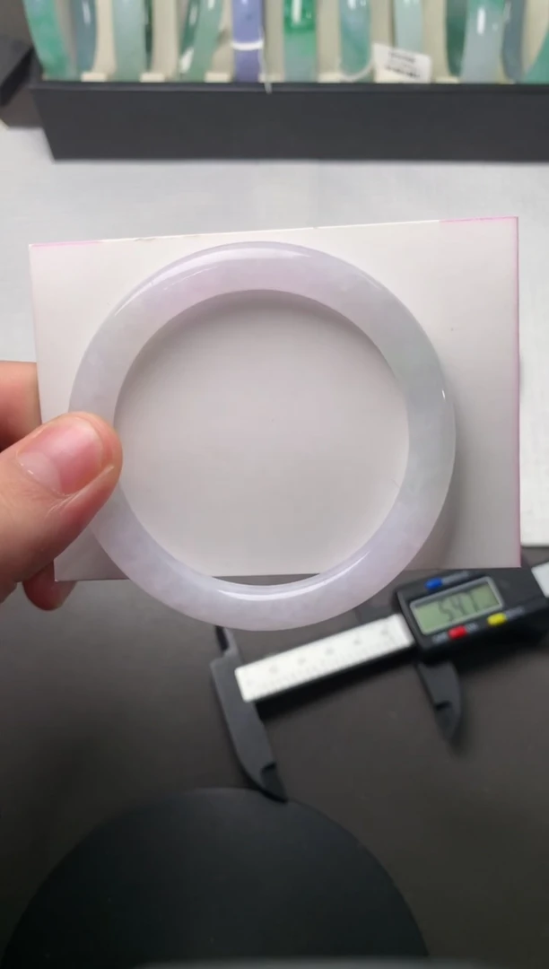 【闪购商品】翡翠手镯（圆镯）未镶嵌55.2*8.1*8.3