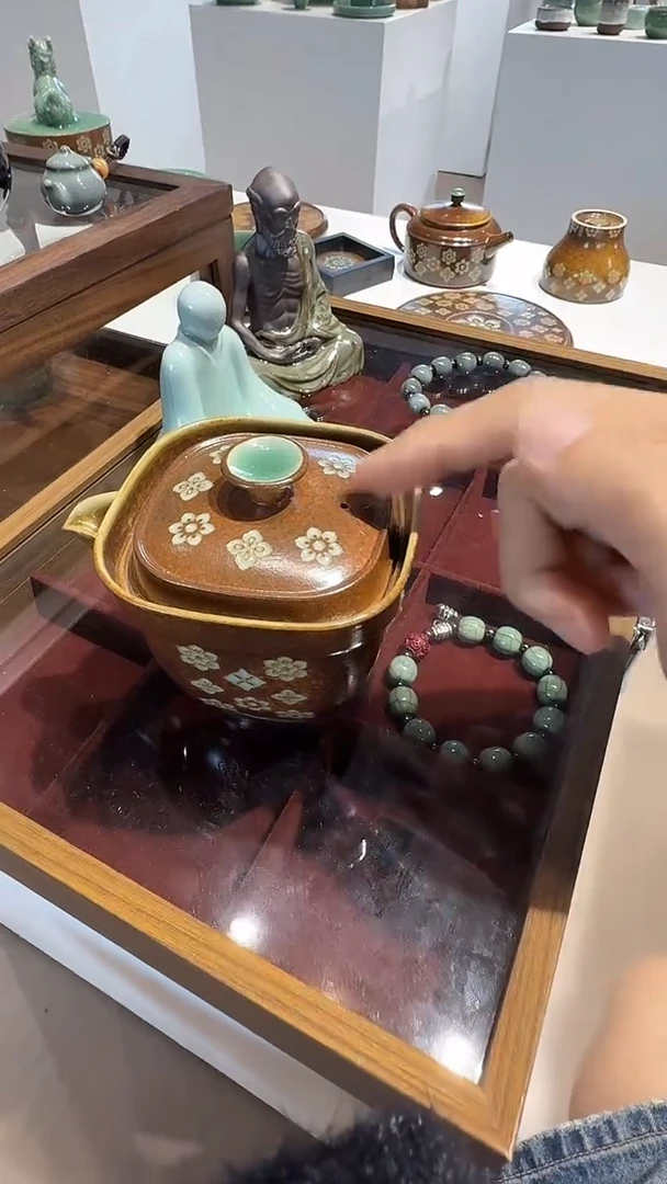 青瓷手工茶器包邮