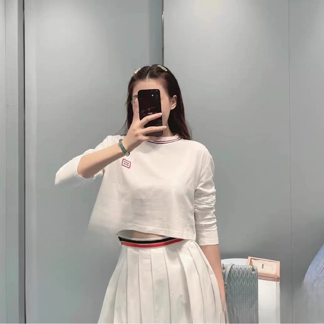 99新 MIU MIU/缪缪 双双臻选/vv03193/缪缪上衣/s