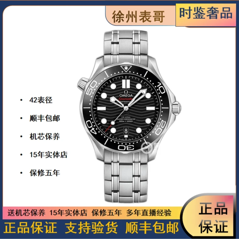 99新 Omega/欧米茄 海马/公价48100元/210.30.42.20.01.001