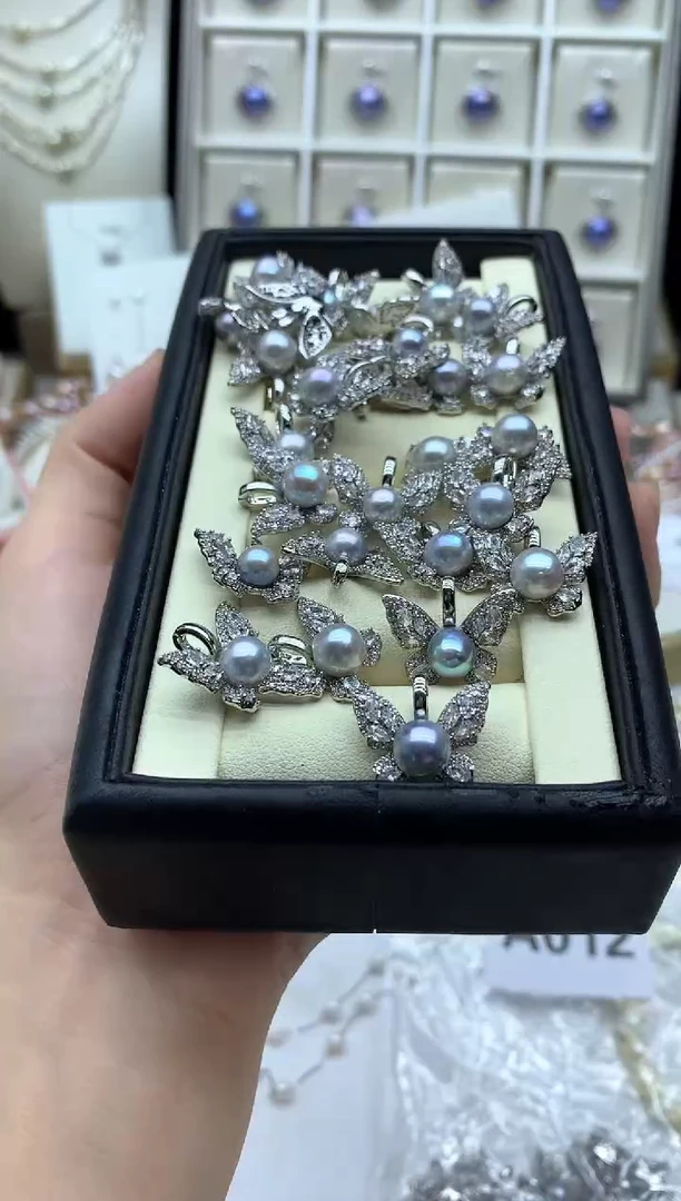 吊坠(不含链)合金海水珍珠多样性发其一