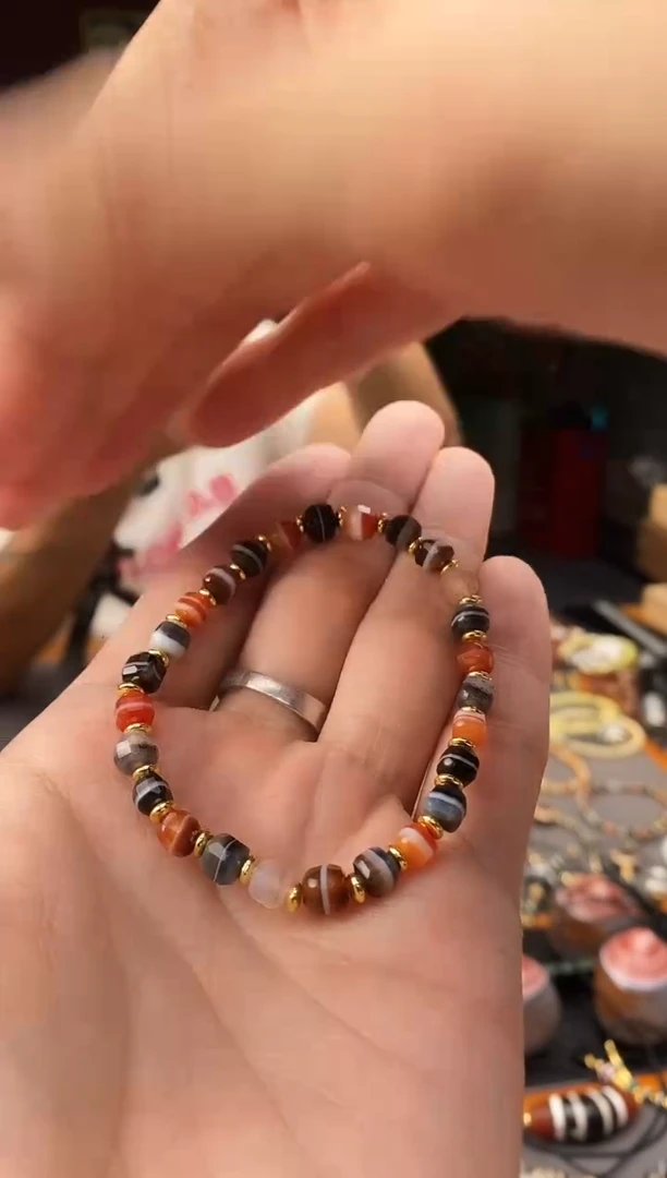 未镶嵌手串玛瑙/玉髓1031多样性发货