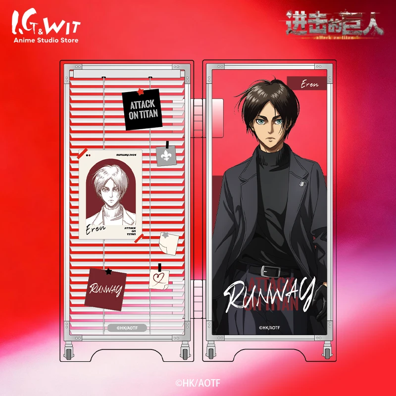 I.G WIT 进击的巨人 RUNWAY系列 盲抽亚克力屏风 撤退的矮人