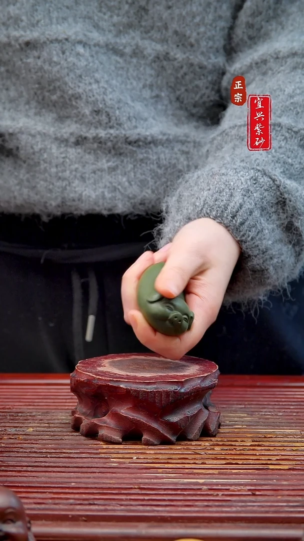 紫砂宜兴紫砂茶宠摆件