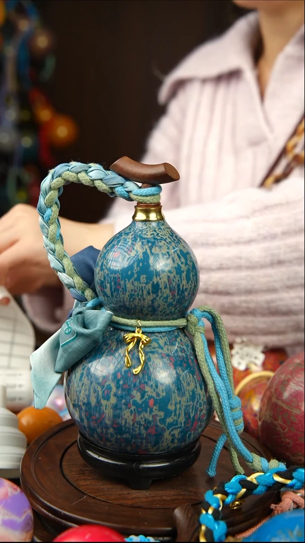 465号500ml左右非遗大漆酒葫芦