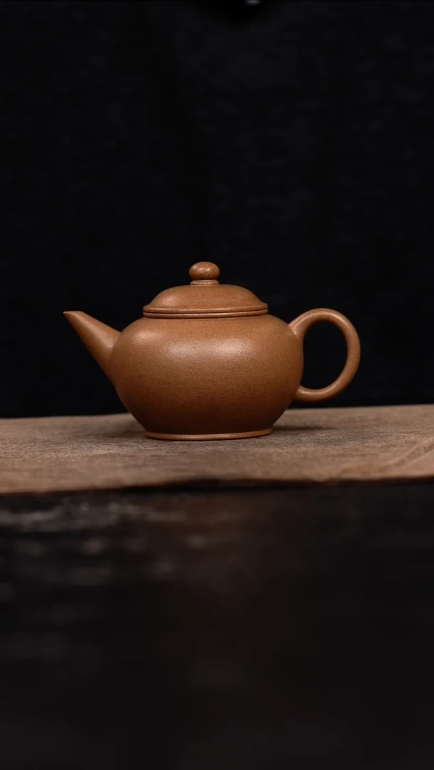 茶壶紫砂原矿手工壶130CC