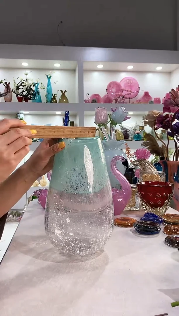慕忆家手作琉璃花瓶