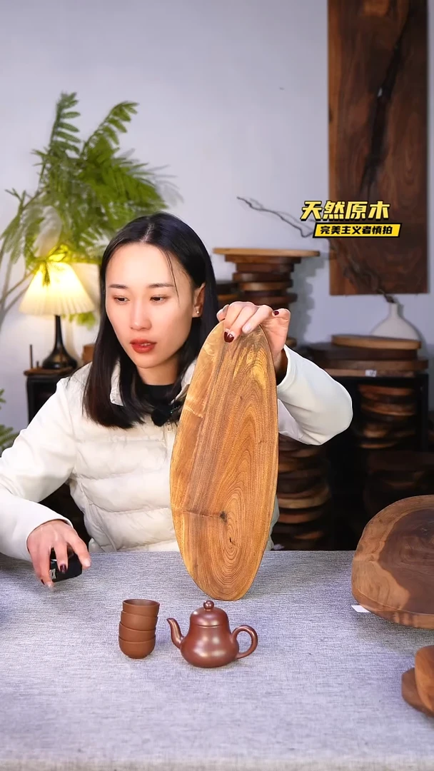 木北美黑胡桃原木.干裂疤结不属于商品质量问题完美主义者慎拍