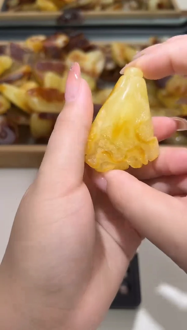 裸石琥珀未镶嵌琥珀蜜蜡吊坠