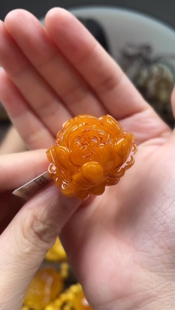 裸石琥珀未镶嵌首饰 假1赔4 （多样性发货1件