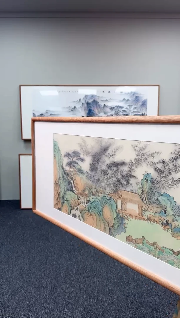 国画山水170*99手写手绘