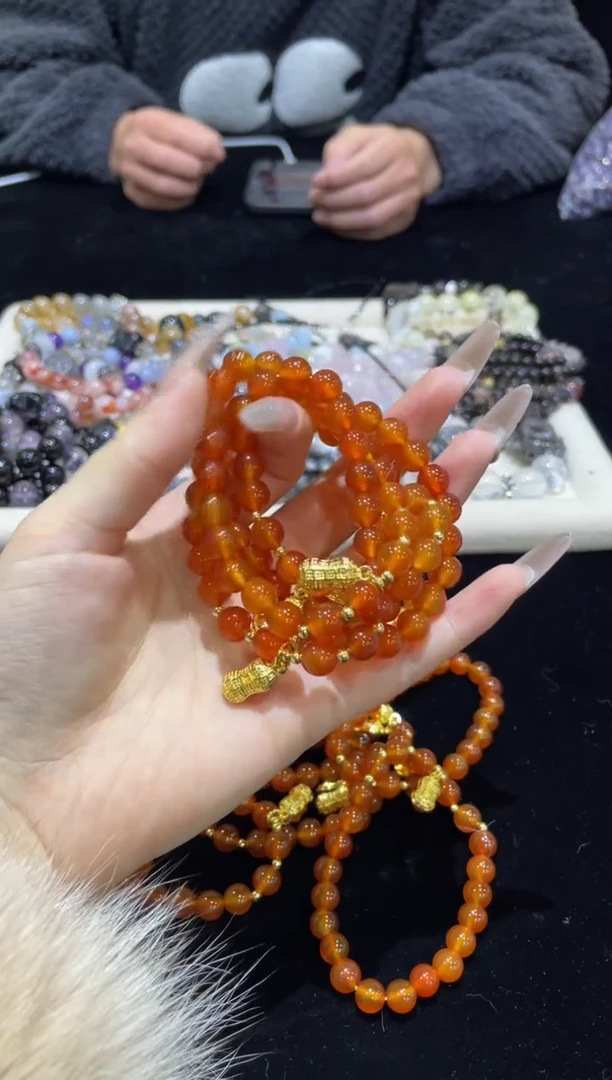 【闪购商品】烟晶手链合金3浮力001