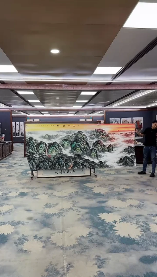 国画Z王红兵-山水国画-大丈二