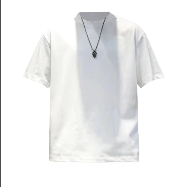 福利男白T恤时尚纯色休闲宽松短袖百搭简约男女夏季圆领百搭白色