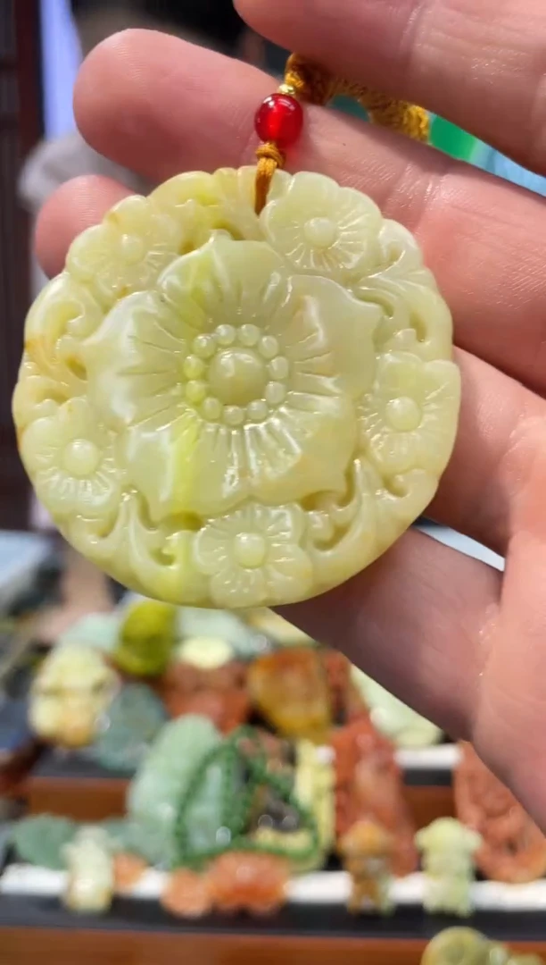【闪购商品】岫玉吊坠未镶嵌·