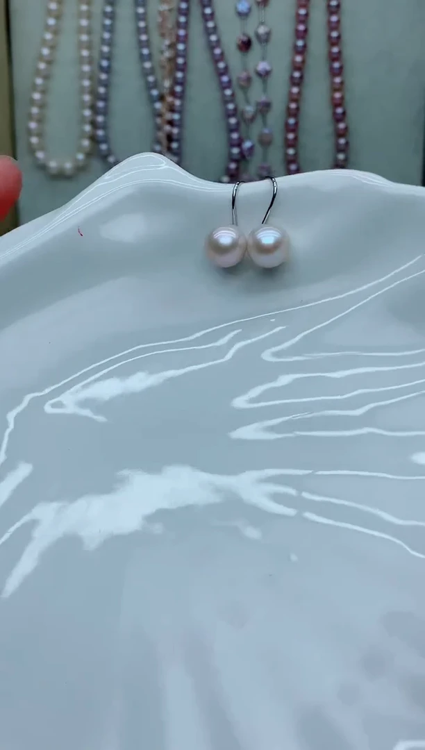 未镶嵌耳饰淡水珍珠多样性发其一【非无瑕】