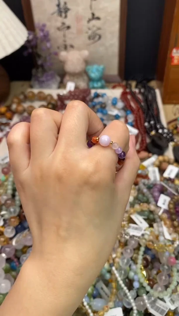 未镶嵌戒指水晶522