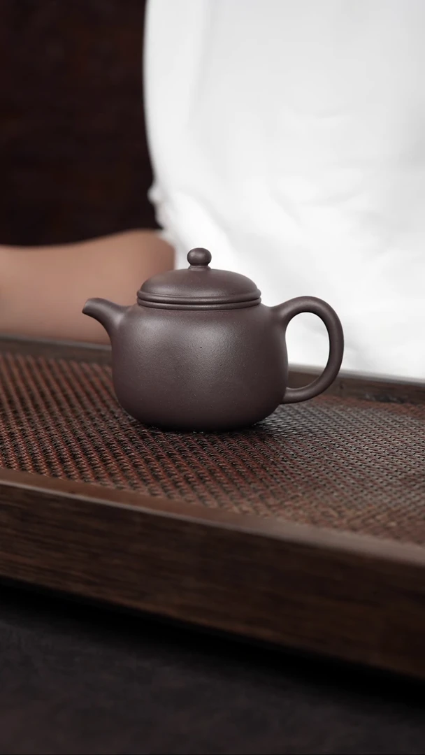 【闪购商品】紫砂茶壶天青匏尊