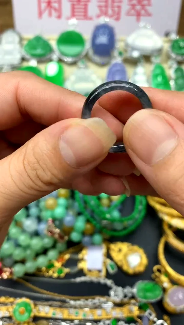 翡翠戒指未镶嵌158-中国好珍宝