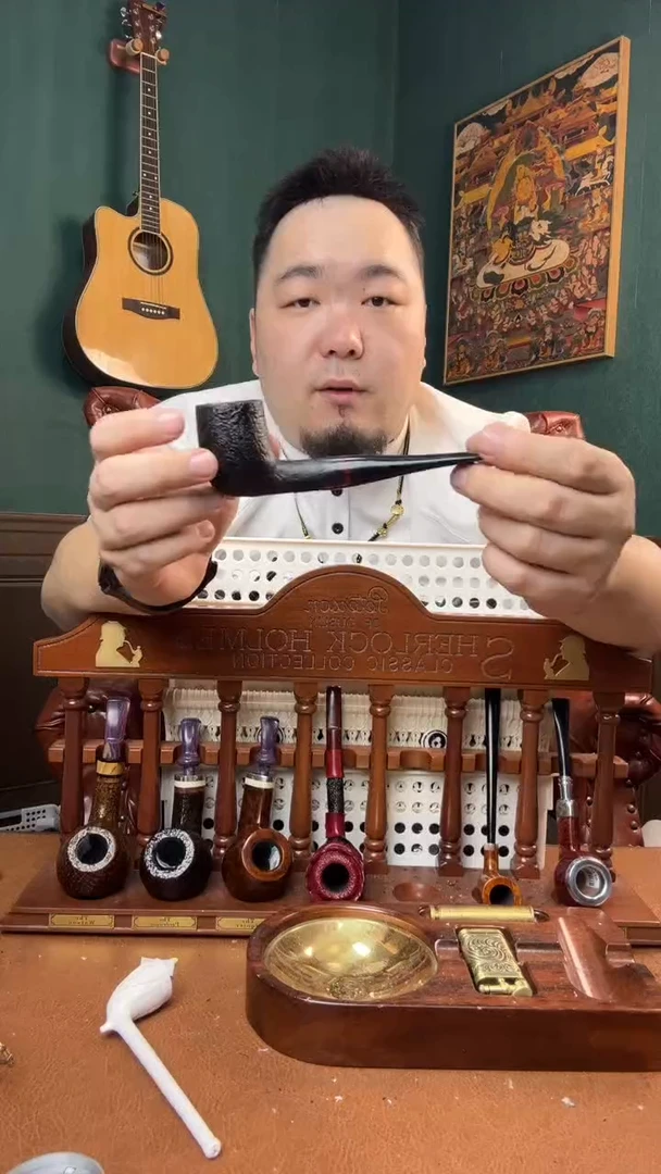 石楠木木雕款意大利进口石楠木烟斗