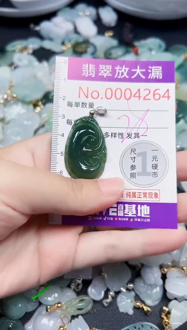 颈饰未镶嵌翡翠4264