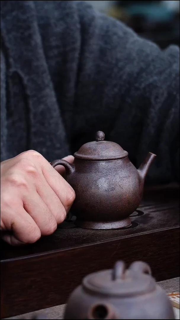 茶壶紫砂宜兴柴烧紫砂壶