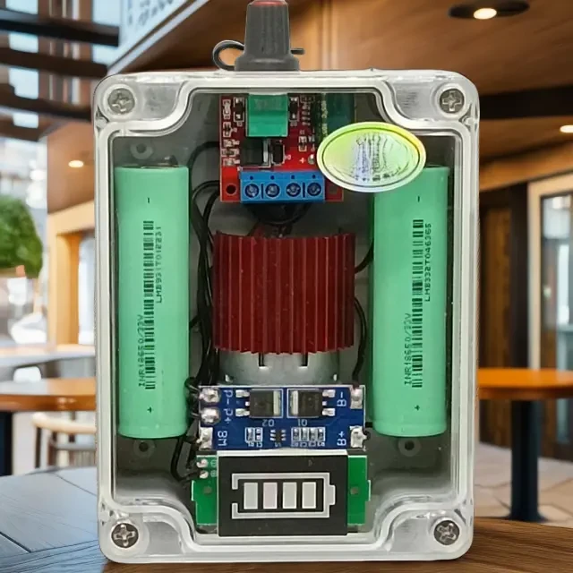 野钓增氧泵全防水便携式大功率钓鱼家用双泵头充氧机充电增氧机