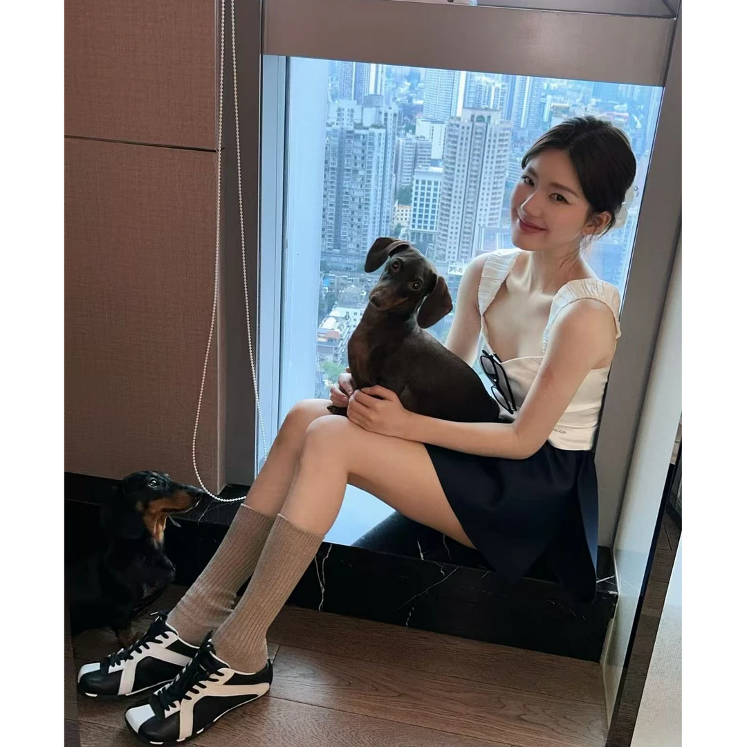 【露思同款】2025秋季新款ins性感时尚吊带背心上衣配显瘦裙裤套装