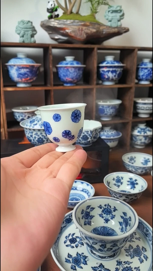 皮球花高足杯40cc