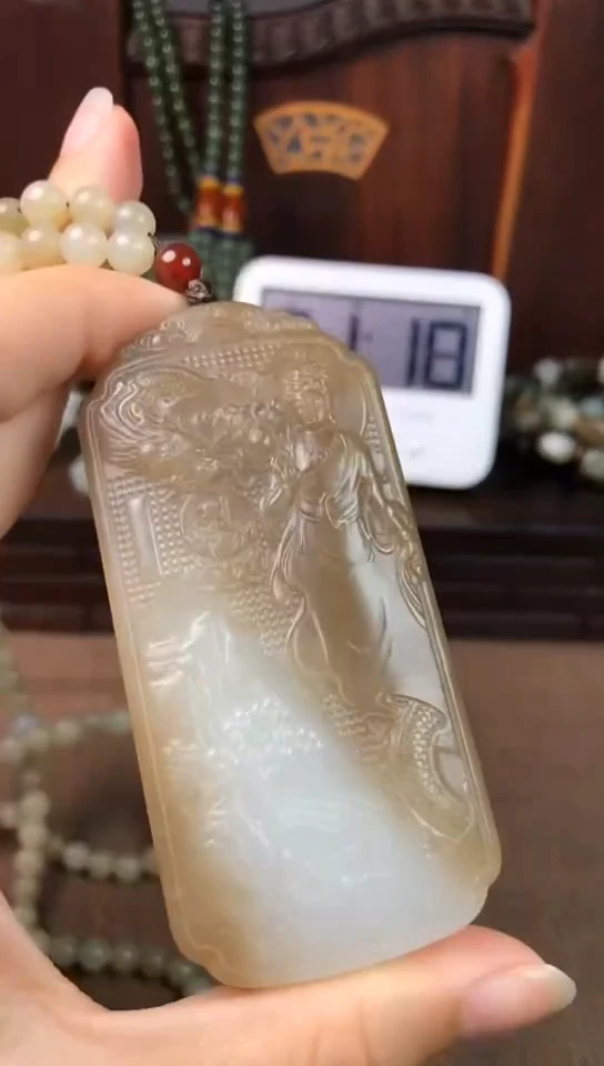 颈饰未镶嵌和田玉不*不爭